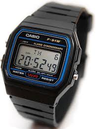 Casio F91W-1S Classic Resin Strap Digital Sport Watch