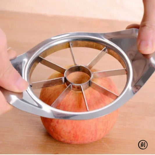 Stainless Steel Apple Cutter Divider Corer Comfort Handle Fruit Slicer Tool