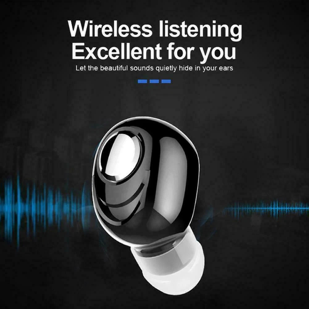 Wireless Bluetooth Earbuds In-Ear Stereo Earphones Headset Headphones Single