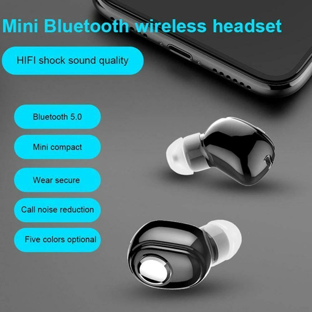 Wireless Bluetooth Earbuds In-Ear Stereo Earphones Headset Headphones Single